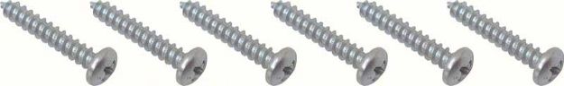 Picture of 1968-72 6 Piece Arm Rest Base Screw Set 
