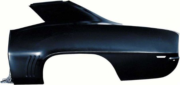 Picture of 1969 Camaro Coupe Left Hand (Driver Side) Complete Quarter Panel 