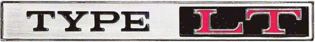 Picture of 1974-76 Camaro Type LT Sail Panel/Rear Panel Emblem with Mounting Pins 