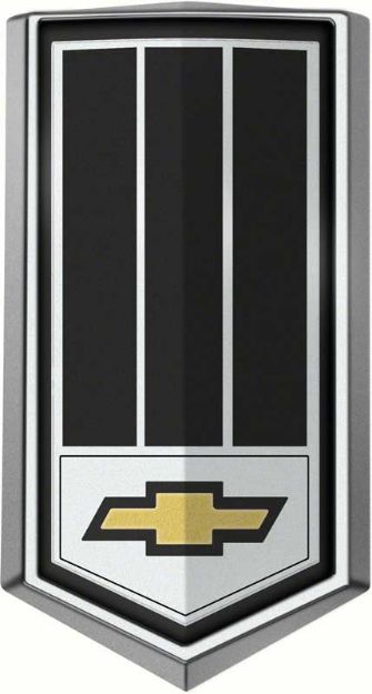 Picture of 1979 Camaro Z28 Black Fuel Door Emblem 