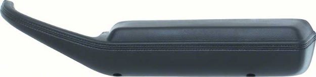 Picture of 1974-81 Camaro / 1978-81 Firebird Black Right Hand (Passenger Side) Arm Rest Pad / Door Pull Handle 