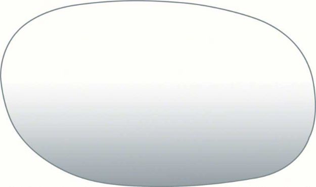Picture of 1970-81 Right Hand (Passenger Side)Bullet Mirror Glass 5.4 X 3.2 