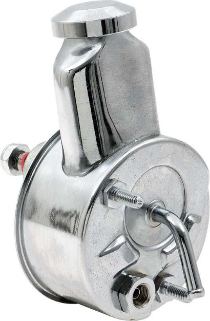 Picture of 1967-68 Camaro, 1968 Nova New Chrome Power Steering Pump with Reservoir 