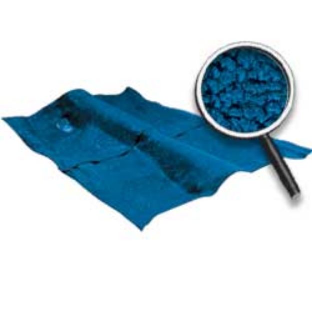 Picture of 1971-72 Impala / Full Size 4 Door Hardtop Bright Blue Molded Loop Carpet Set 