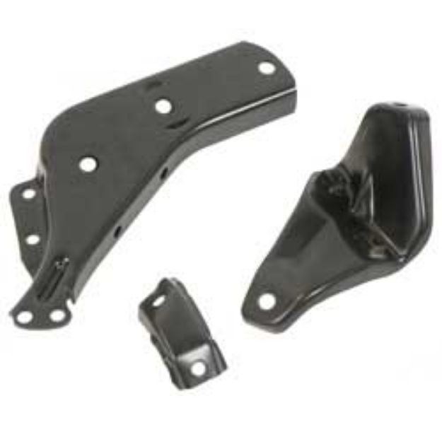 Picture of 1964 Impala / Full Size 3 Piece Left Hand Front Bumper Bracket Set 