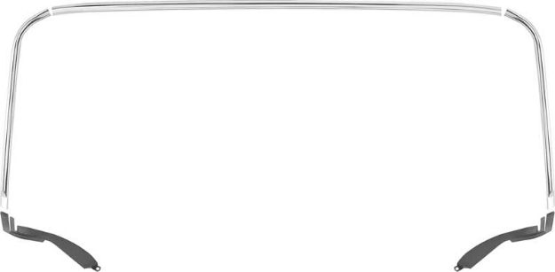 Picture of 1970-81 Camaro / FirebirdFront Windshield Molding Set 