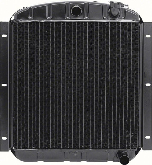 Picture of 1966 Chevrolet Truck W/ MT & W/O Factory AC - Radiator 4 Row (17-3/8" X 25-1/4" X2-5/8" Core) 