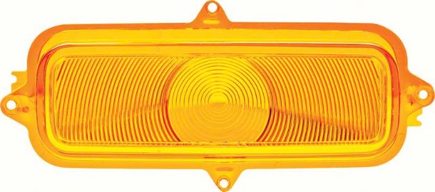 Picture of 1963-66 Chevrolet Truck Park Lamp Lens-Amber 
