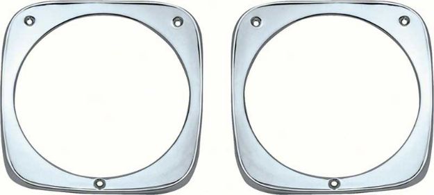 Picture of 1964-66 Chevrolet Truck Headlamp Bezels 