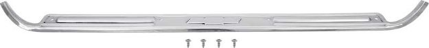 Picture of 1967-72 Chevrolet Truck Door Sill Plate With Bow Tie Logo Stainless Steel 