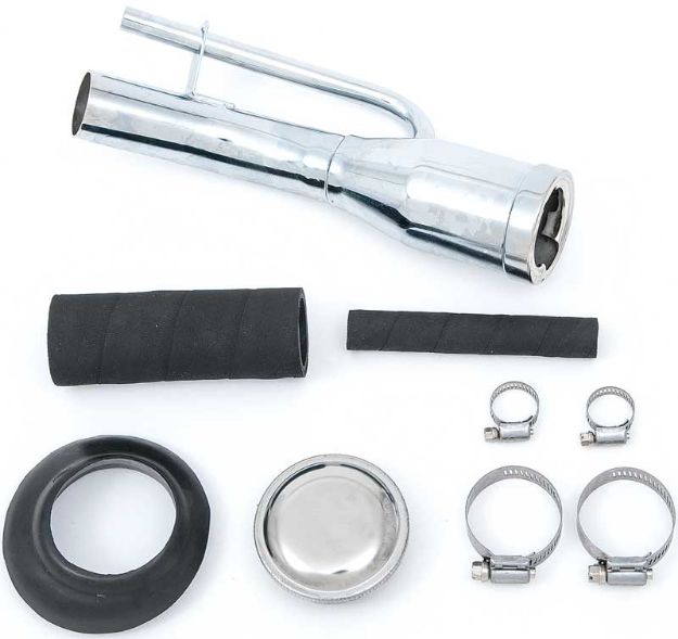 Picture of 1947-55 GM Truck Fuel Filler Installation Kit - Chrome 