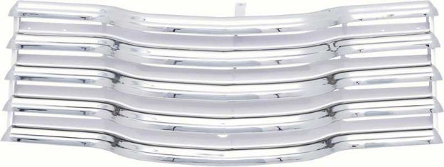 Picture of 1947-53 Chevrolet Pickup Grill - Chrome With Chrome Brackets 