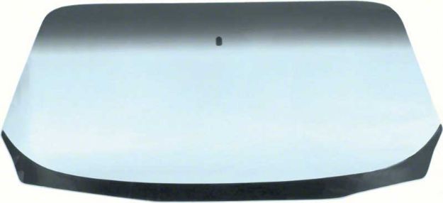 Picture of 1970-81 Camaro / Firebird Tinted Green Windshield Glass with Antenna 