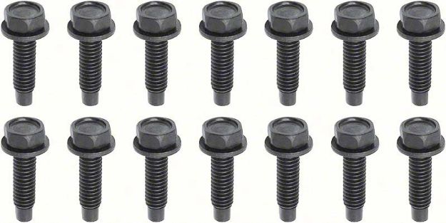 Picture of 1968-81 Camaro / Firebird, 1968-72 Nova 14 Piece Upper Door Hinge Bolt Set 