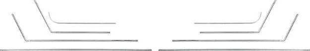 Picture of 1965 Impala SS Convertible InteriorFront Door And Rear Panel Molding Set 