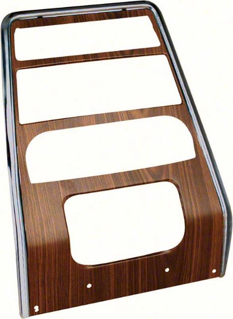 Picture of 1968 Camaro with AC Walnut Center Dash Panel 