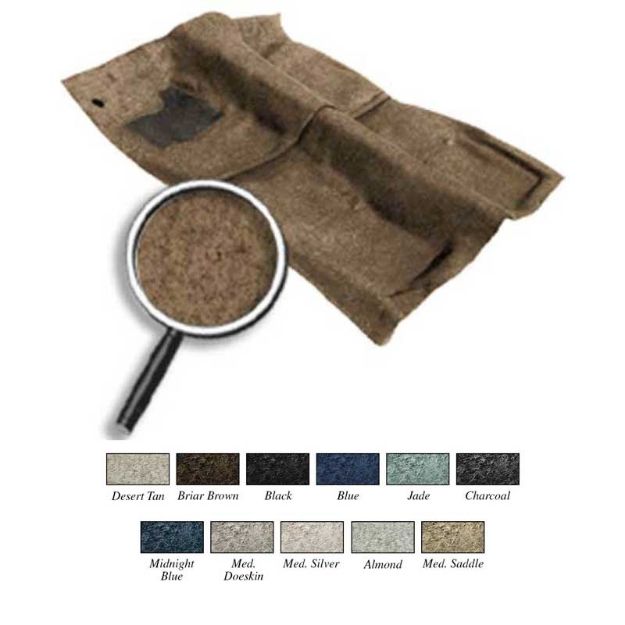Picture of 1982-84 F-Body Black Passenger Area Cut Pile Carpet Set 