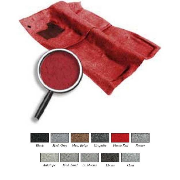Picture of 1993-02 F-Body Coupe Black Complete Cut Pile Carpet Set 