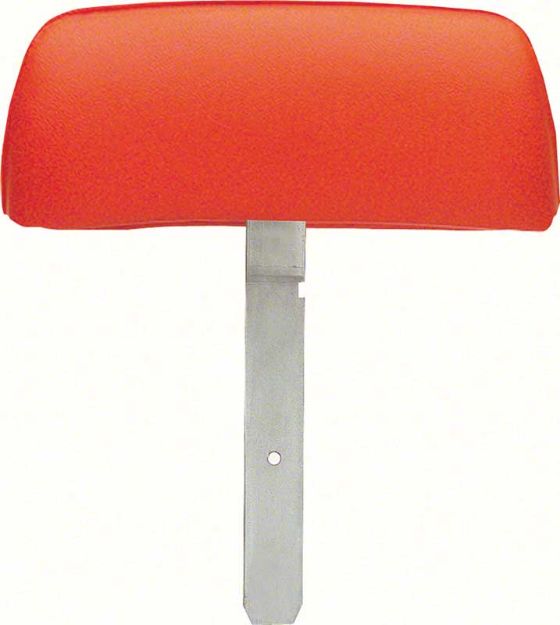Picture of 1969 Camaro / Firebird Hugger Orange Headrest Assemblies with Curved Bar Bar 