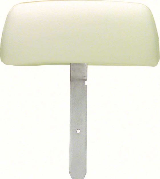 Picture of 1969 Camaro / Firebird ParchmentHeadrest Assemblies with Curved Bar Bar 