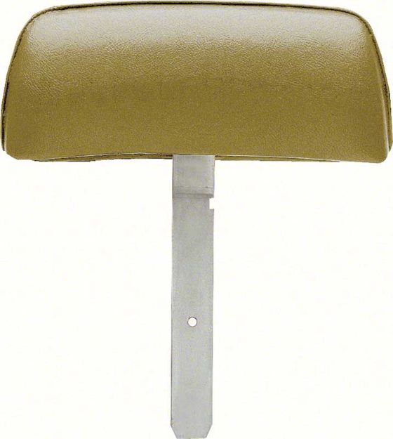Picture of 1969 Firebird Gold Headrest Assemblies with Curved Bar Bar 