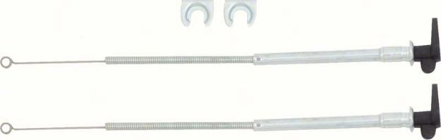 Picture of 1967-68 Camaro / Firebird Without AC Kick Panel Cables 