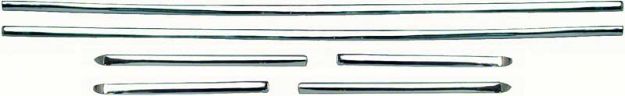 Picture of 1968 Camaro Rally Sport 6 Piece Lower Side Molding Set 