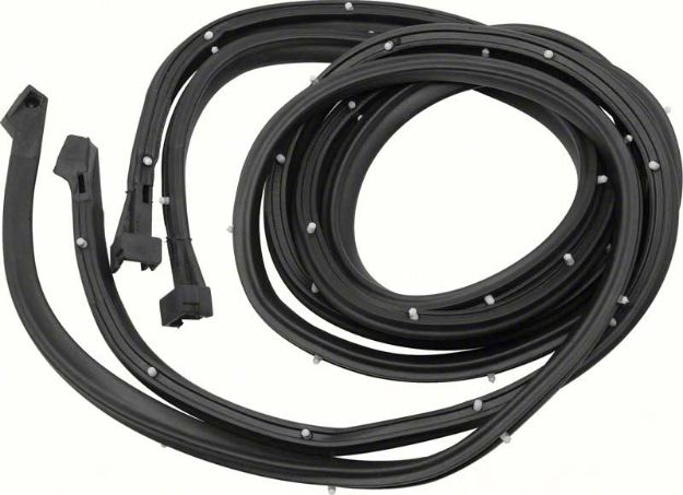 Picture of 1961-62 Impala / Full-Size 2-Door Hardtop/Convertible Door Frame Weatherstrips 