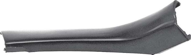 Picture of 1966-67Chevy II /Nova 2 Door Hardtop Lower Rear Window Inner Corner Molding 