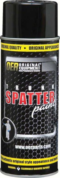 Picture of Trunk Spatter Paint Clear Topcoat16 Oz Can 