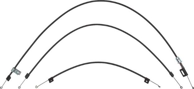 Picture of 1969-74 Heater Control Cable Set With AC 
