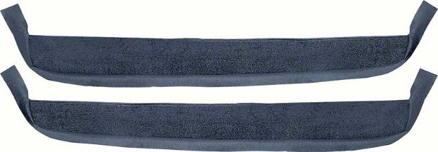 Picture of 1967 Camaro / Firebird Black Loop Deluxe Door Panel Carpet 