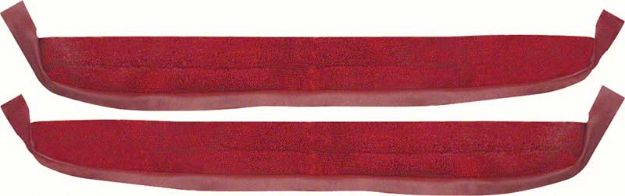 Picture of 1968-69 Camaro / Firebird Red Loop Deluxe Door Panel Carpet 