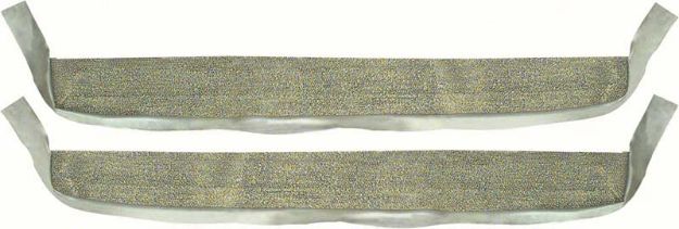 Picture of 1968 Camaro / Firebird Ivy Gold Loop Deluxe Door Panel Carpet 