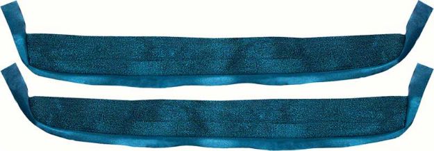 Picture of 1969 Camaro / Firebird Dark Blue Loop Deluxe Door Panel Carpet 