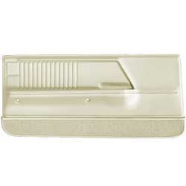 Picture of 1967 Firebird Parchment Deluxe Molded Front Door Panels 