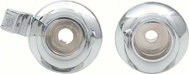 Picture of 1969-70 Mono Radio Tone Control Knobs 