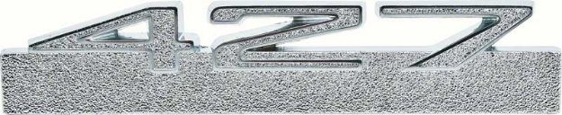 Picture of 1969 Yenko "427" Stud Mounted Fender or Rear Body Panel Emblem with Bar 