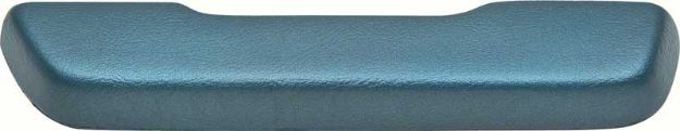 Picture of 1968-72 Right Hand (Passenger Side) Medium Blue Urethane Arm Rest Pad 