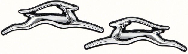 Picture of 1970-72 Impala Interior Door Panel Emblems 