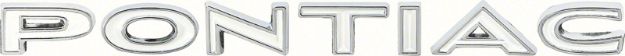 Picture of 1967-69 Firebird "Pontiac" Trunk Lid Emblem 