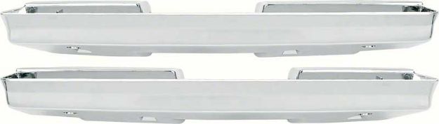 Picture of 1962-64 Impala 2 Door Front Chrome Arm Rest Bases 