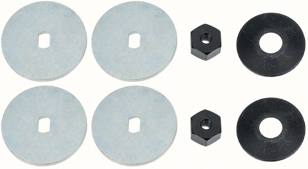 Picture of 1967 Camaro Rally Sport Headlight Nut and Washer Set 