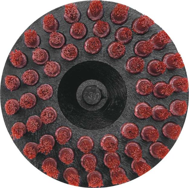 Picture of Power Scrub Heavy-Duty Red Drill Brush 