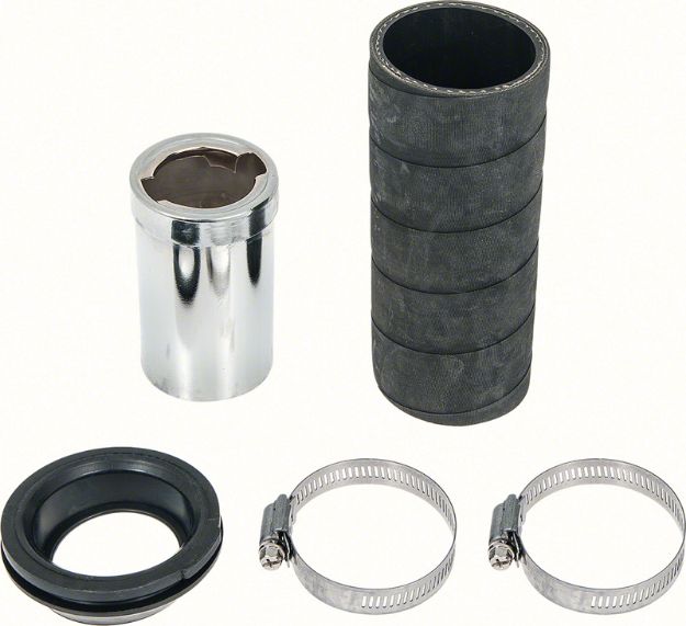 Picture of 1960-66 Truck Fuel Tank Neck And Hose Set-Chrome 