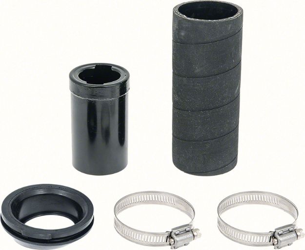 Picture of 1960-66 Truck Fuel Tank Neck And Hose Set-Black 