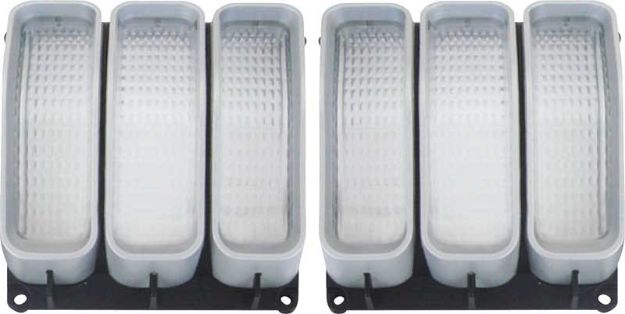 Picture of 1971-72 Plymouth Duster 340 Sharktooth Park Lamp Lens Set 