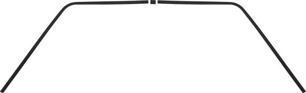 Picture of 1968-70 Coronet R/T, Coronet 440 3 Piece Upper Interior Rear Window Molding Set 