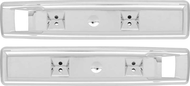 Picture of 1964-1970 Mopar B-Body 16.25" Chrome Front Arm Rest Bases 