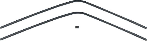 Picture of 1969 Charger 500 / Daytona 3 Piece Interior Rear Window Molding Set 